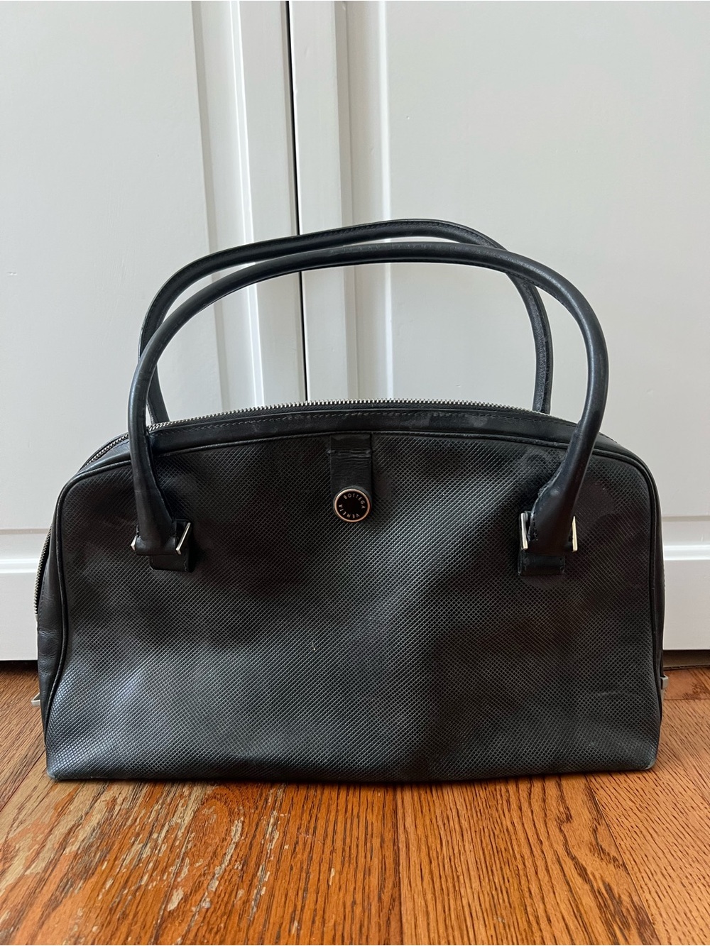 Bottega Veneta Black Leather Bag